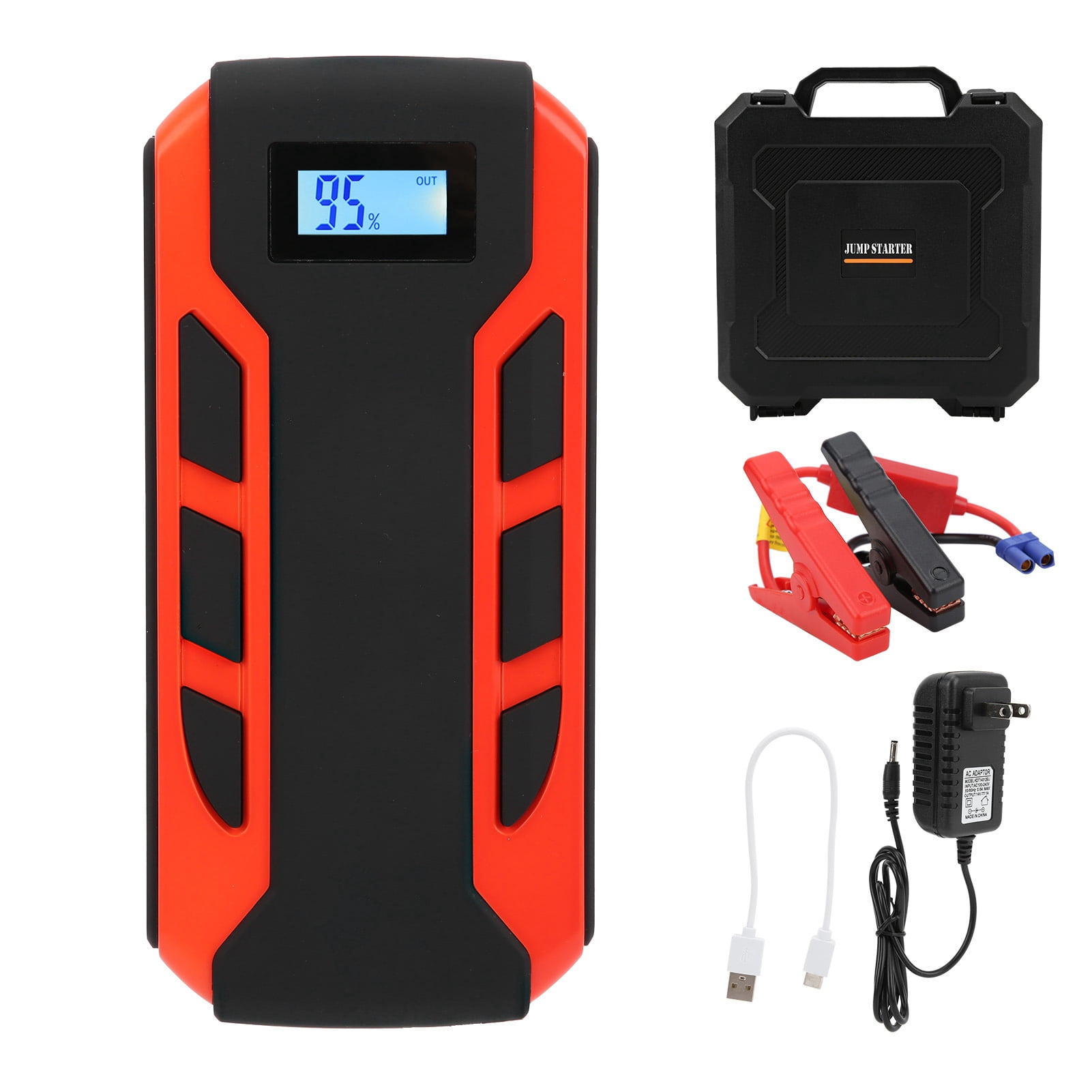 Car Jump Starter 20000mAh USB Power Digital Display Portable for 12V - Image 7
